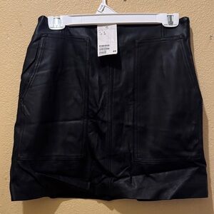H&M Black Mini Skirt